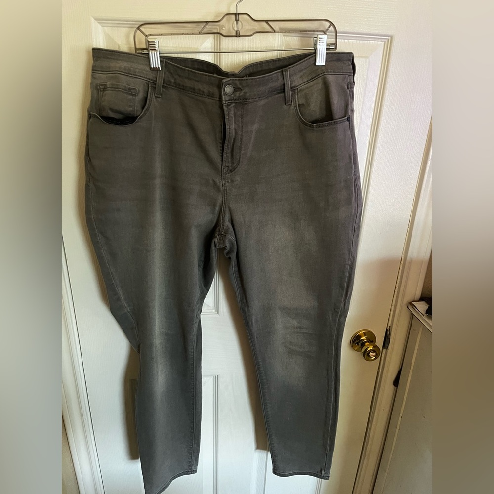black high rise skinny jeans 18